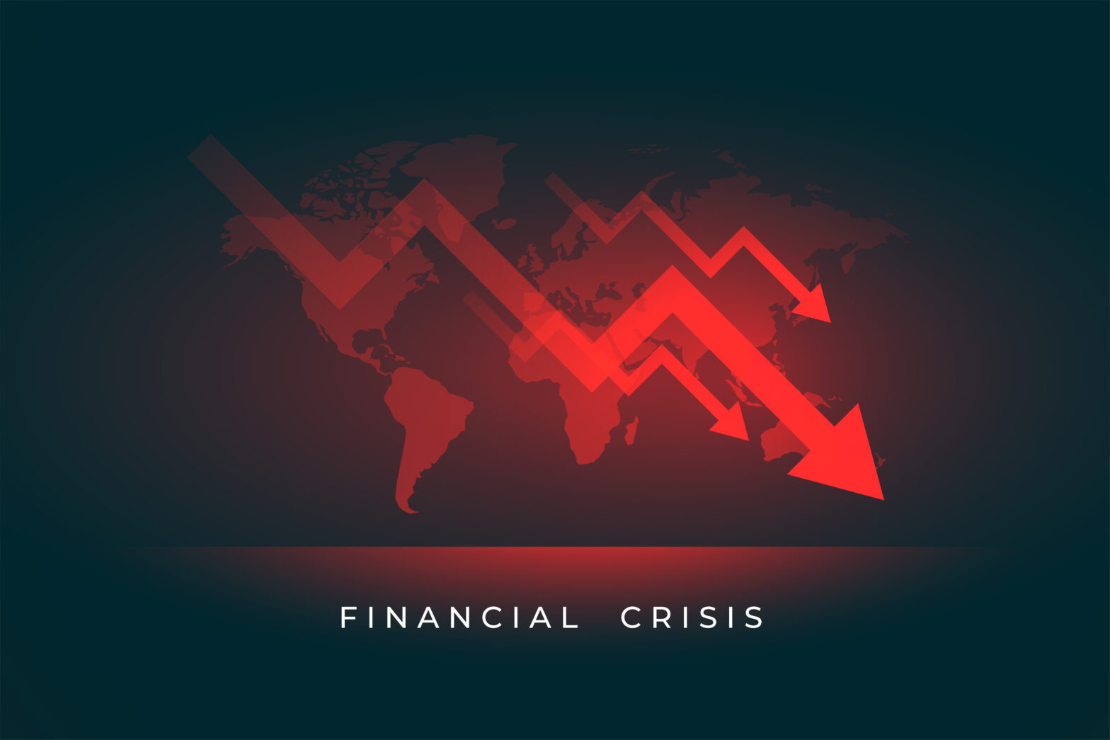 Economy Stock Market Downfall Of Finacial Crisis