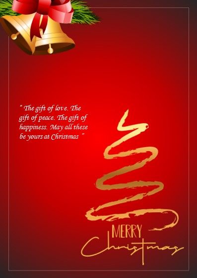 x mas poster